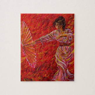Puzzle - Geisha Painting Nik Helbig