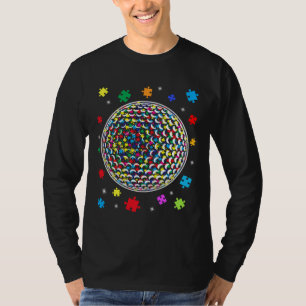 Puzzle Golf Support Autism Awareness Men Women Kid T-Shirt