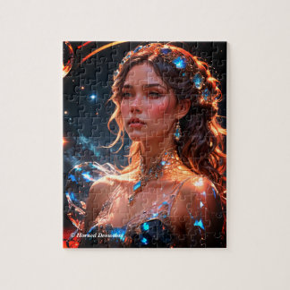 Puzzle: gorgeous fantasy girl jigsaw puzzle