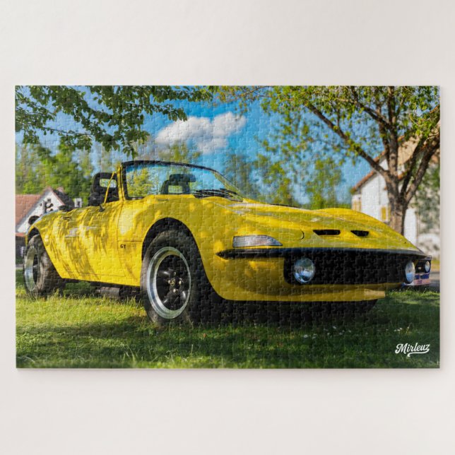 Puzzle "GT bajo el sol - Clásico en Einbeck" (Horizontal)