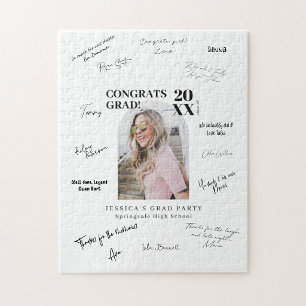 Puzzle Guest Book for Graduation