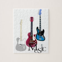 Puzzle “Guitars and Music "