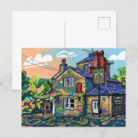 Puzzle Hall Inn, Sowerby Bridge Art Print