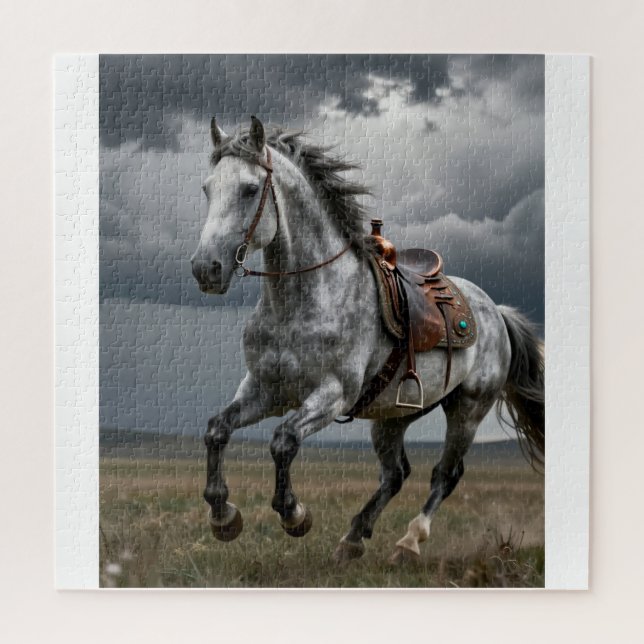 Puzzle horse (Vertical)