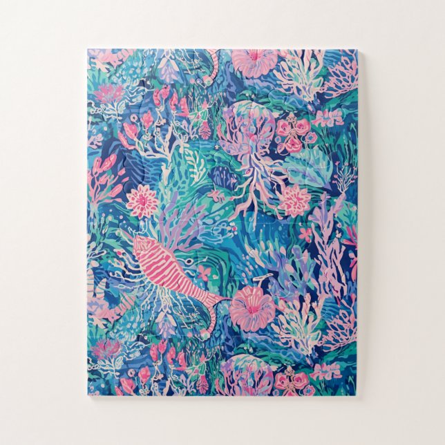 Puzzle in stylish graphic (Vertical)