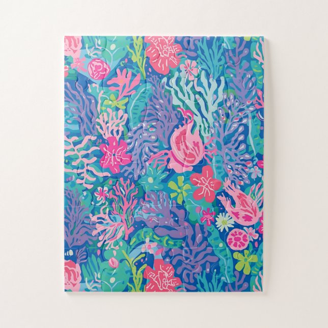 Puzzle in stylish graphic (Vertical)
