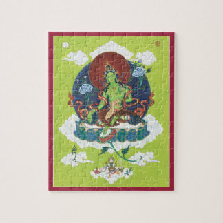 PUZZLE IN TIN - Green Tara - Mother of All Buddhas
