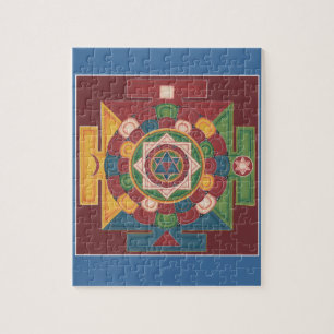 PUZZLE IN TIN  - Mandala of the 5 Elements