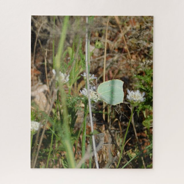 Puzzle jigsaw garden view design style (Vertical)