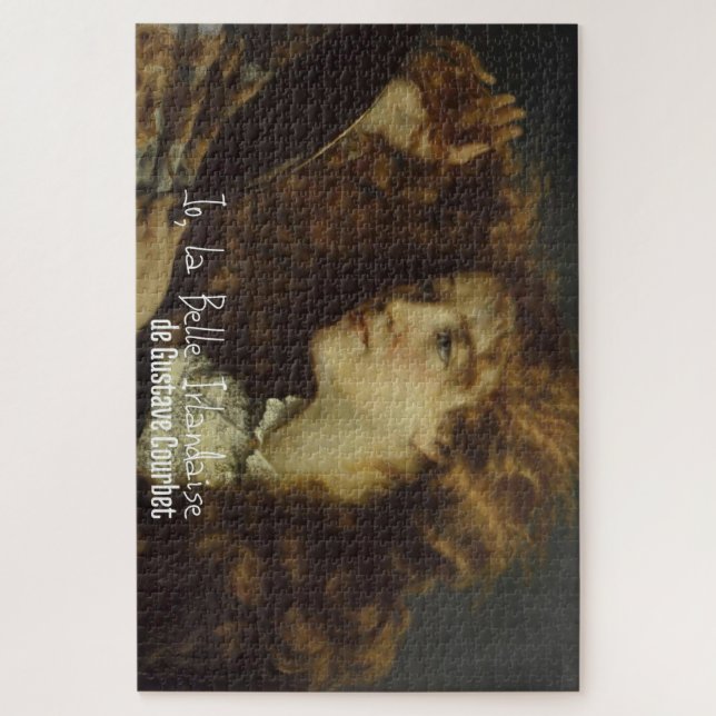 Puzzle - Jo Belle Irlandaise Gustave Courbet (Vertical)