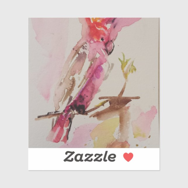 Puzzle joy cockatoo (Sheet)