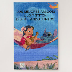 Puzzle LILO and STITCH, the best friends.
