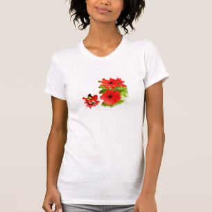 Puzzle-look gerbera photo T-Shirt