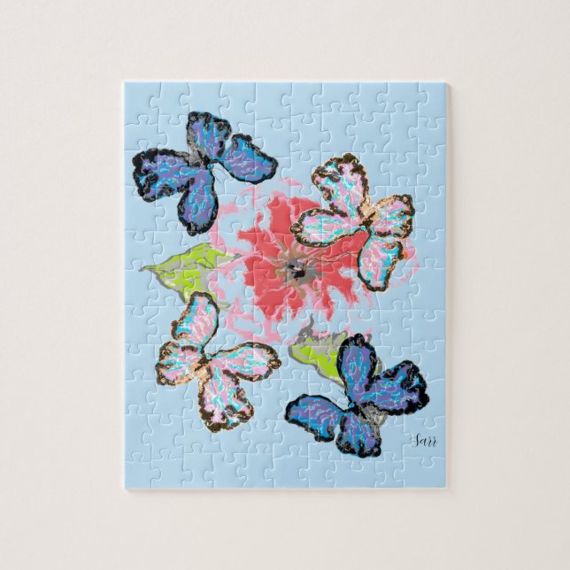 Puzzle :  Love Of Butterflies (Vertical)
