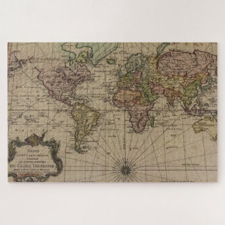 Puzzle mapa mundi mapa del globo