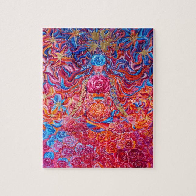 Puzzle Meditation Yoga (Vertical)