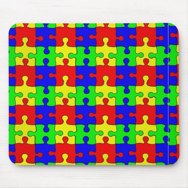 Puzzle Mouse Pad (Front)
