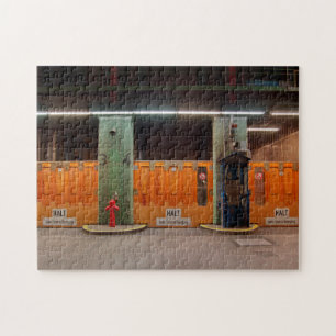 Puzzle of Old Elbe Tunnel