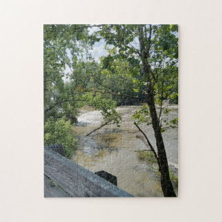 Puzzle of the Bridge Over the Cuyahoga River 