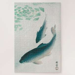 PUZZLE : OHARA KOSON : CARP/KOI 1926