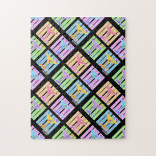 PUZZLE - PASTEL MARTNIS POP ART