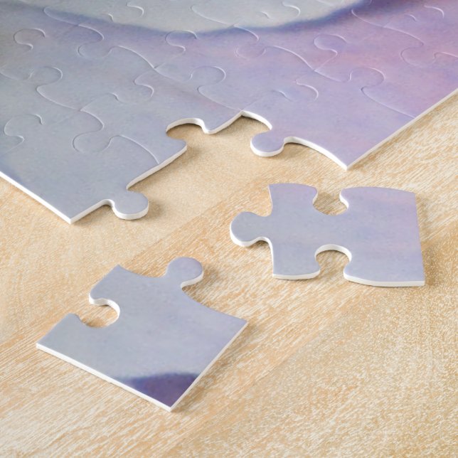 Puzzle - Pastel Rainbow Hydrangeas (Side)