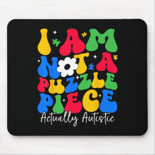 Puzzle Piece Autism Awareness Neurodiversity Inclu Mouse Pad