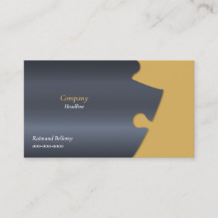 Puzzle Piece Business Card