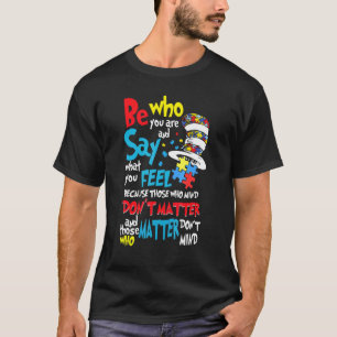 Puzzle Piece Teacher Autistic Kids Dr Autism Hat R T-Shirt