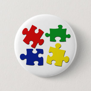 Puzzle Pieces Button