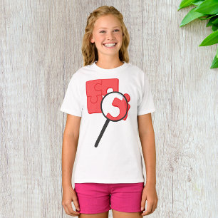 Puzzle Pieces Girls T-Shirt