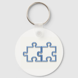 Puzzle Pieces Keychain