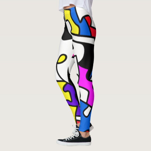 Puzzle Pieces Leggings (Left)