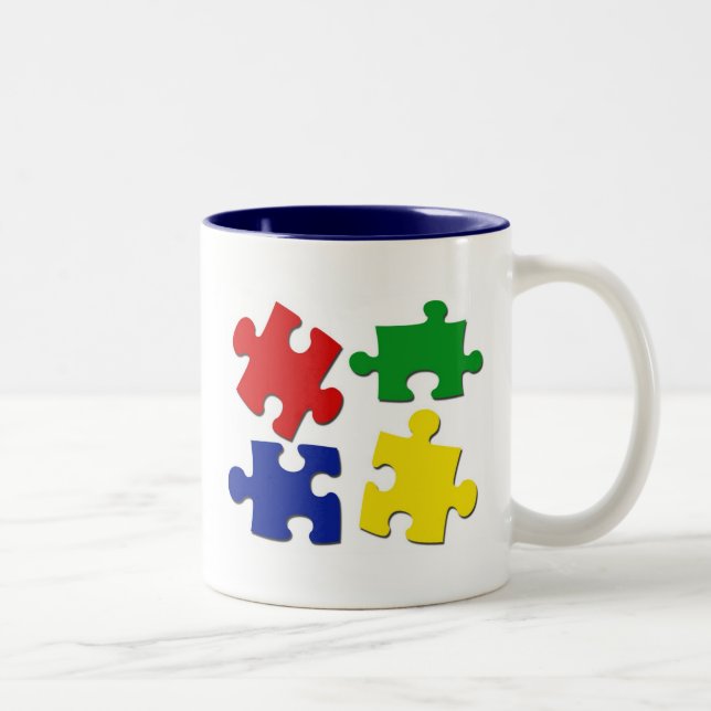 Puzzle Pieces Mug (Right)