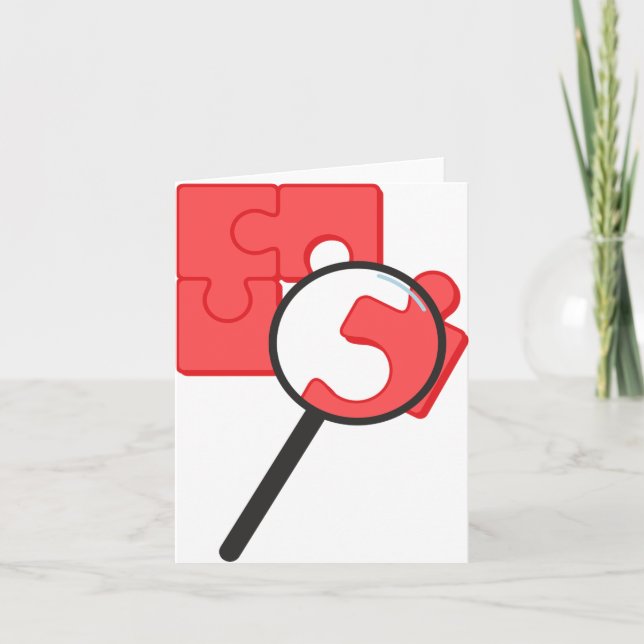 Puzzle Pieces Note Cards (Front)