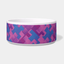 Puzzle Pieces POB Pet Bowl