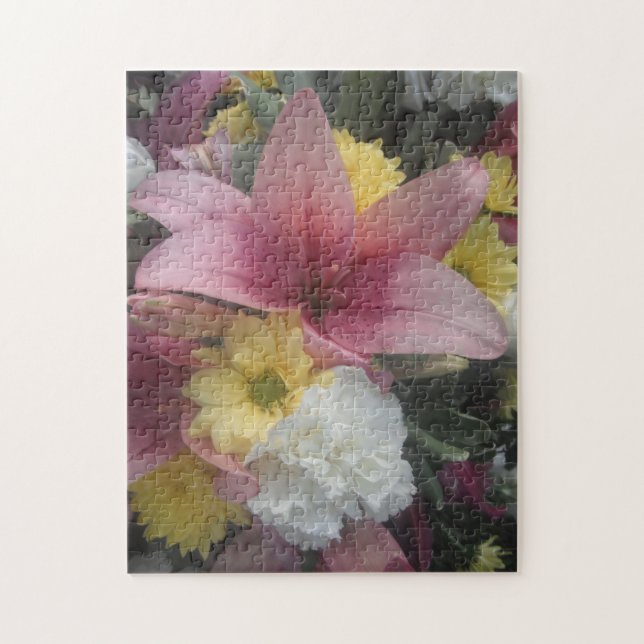 Puzzle Pink Lily Beauty (Vertical)