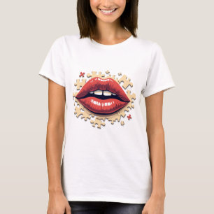 Puzzle Pop Lips T-Shirt