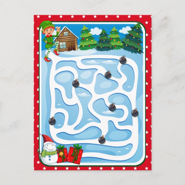 Puzzle Postcard (Front)