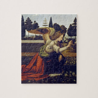 Puzzle Printable | Da Vinci The The Annunciation