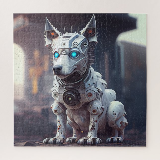 Puzzle Robotic dog (Vertical)