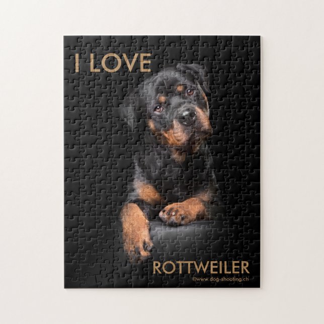 Puzzle Rottweiler (Vertical)