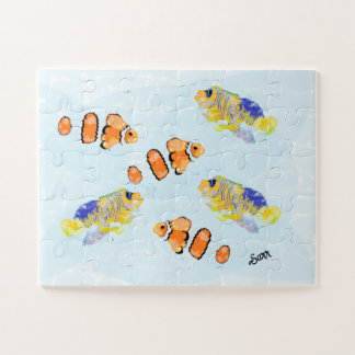 Puzzle :  School Of Tropical Fish