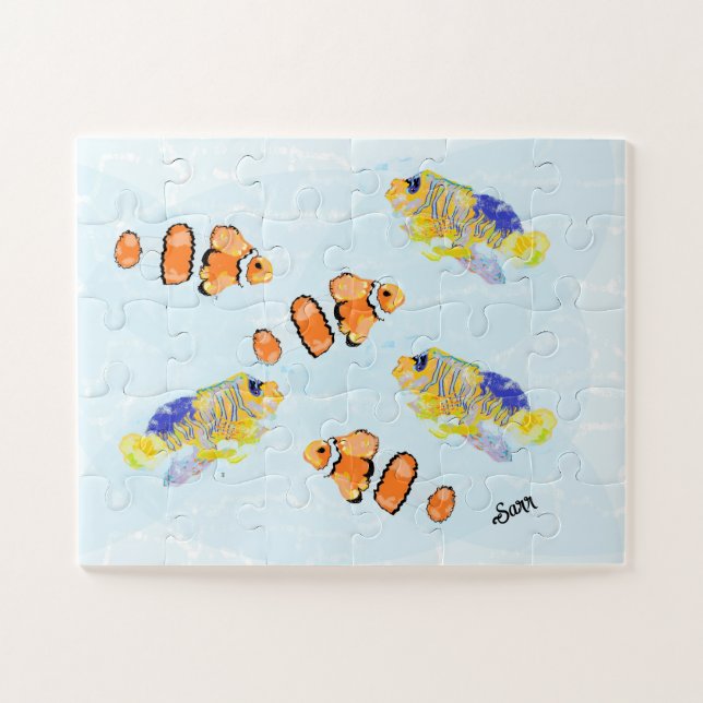 Puzzle :  School Of Tropical Fish (Horizontal)
