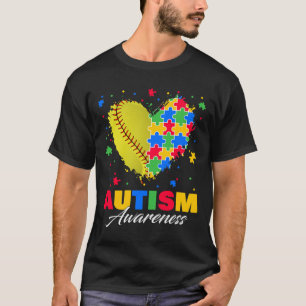 Puzzle Softbyll Ll Heart Autism Awareness Autistic T-Shirt