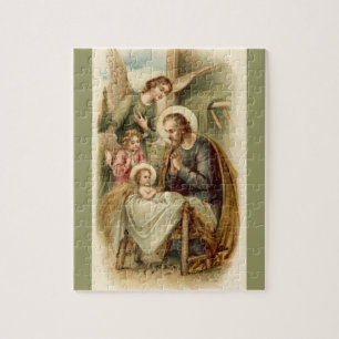 Puzzle: St. Joseph Nativity Jigsaw Puzzle