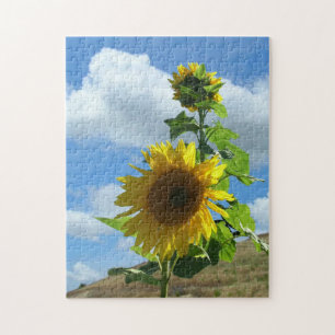 Puzzle - Sunflower on a hill v.2