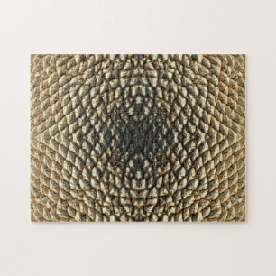 Puzzle - Sunflower Seed Pattern