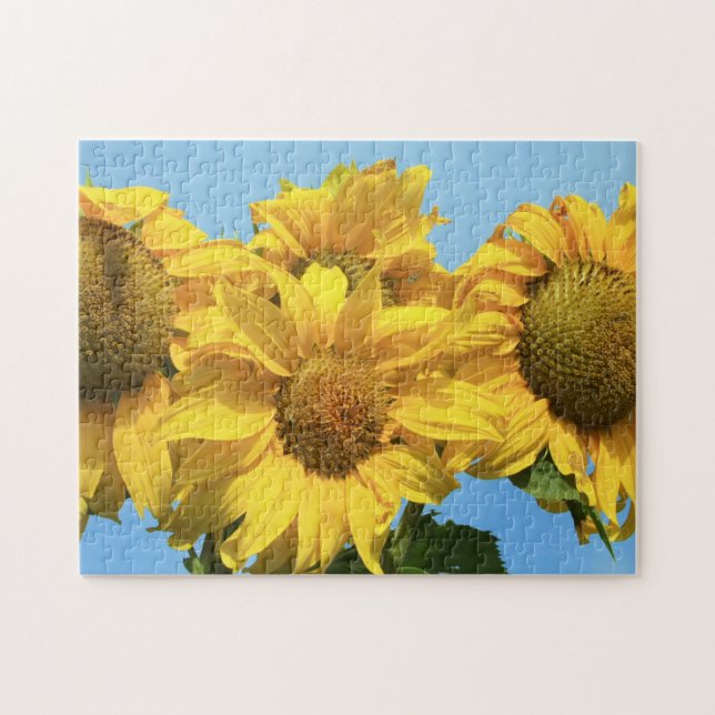 Puzzle Sunflowers (Horizontal)