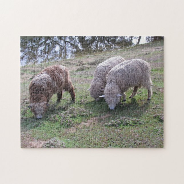 Puzzle - Three sheep (Horizontal)